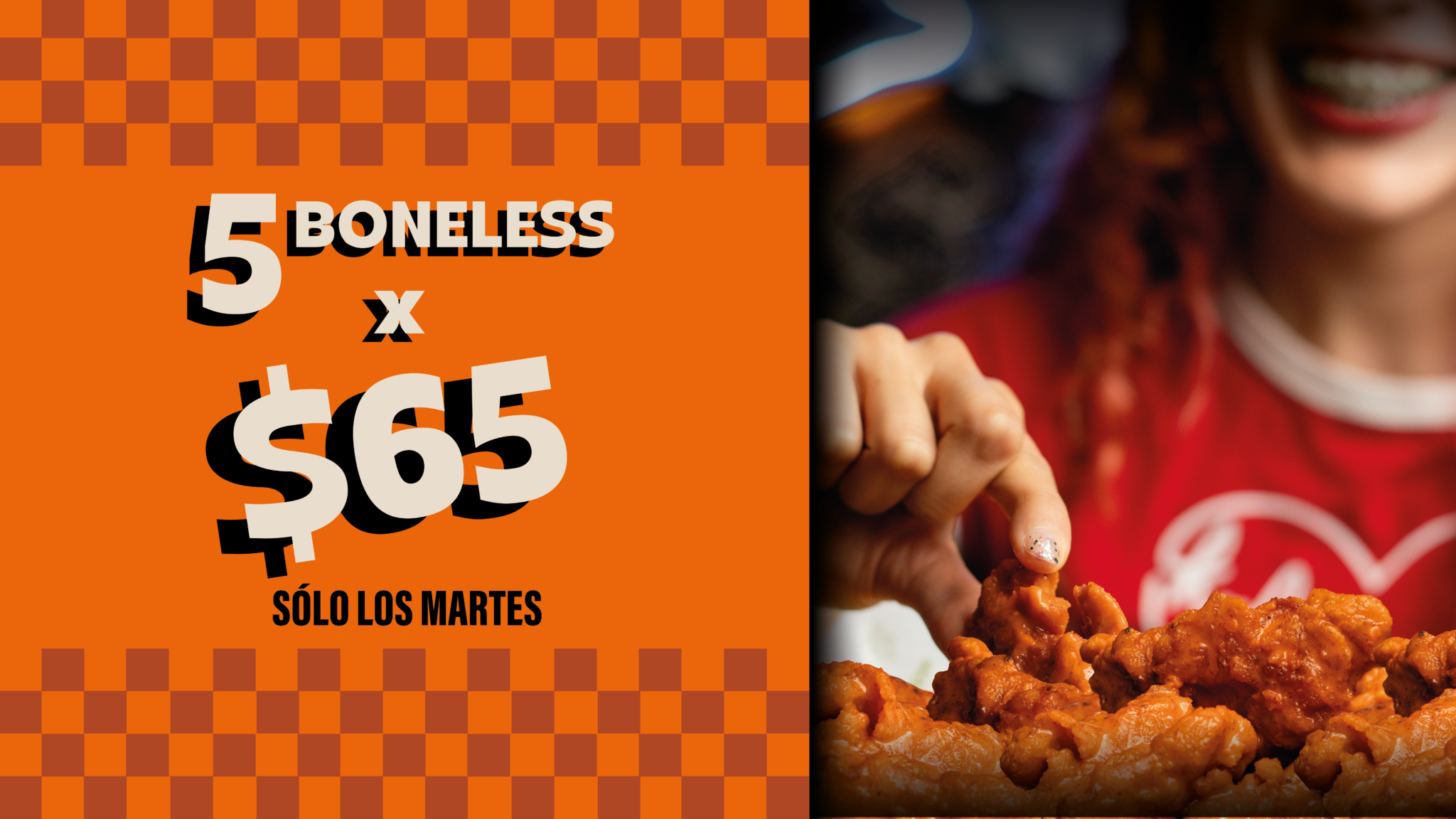 5 BONELESS