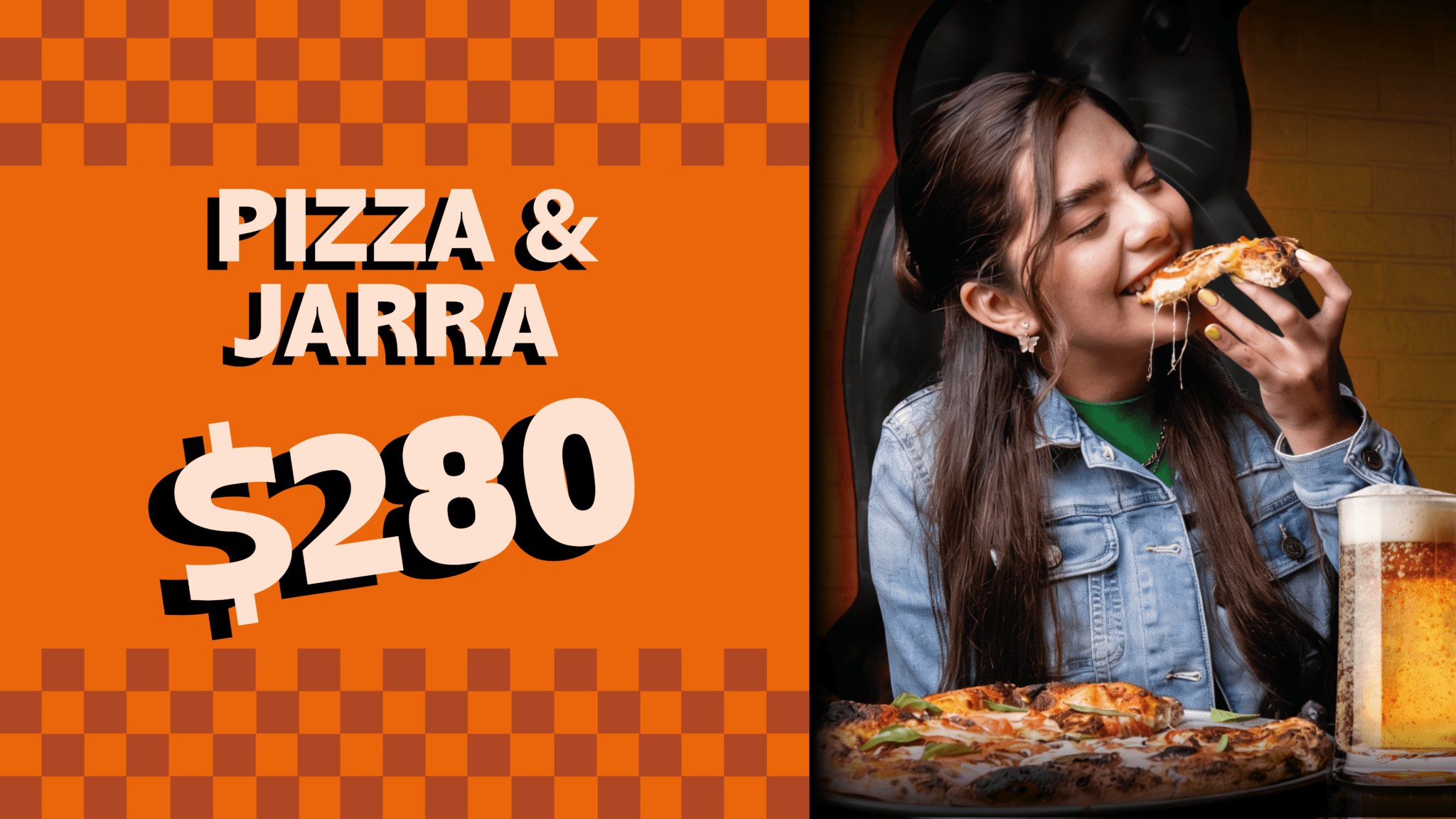 PIZZA Y JARRA